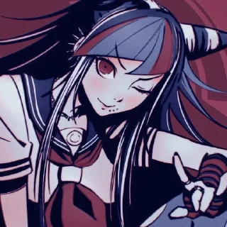 🌟 emoji Ibuki Mioda https://t.me/danga Telegram sticker 7 of 15