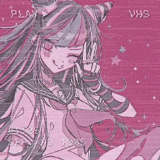 Sticker from Ibuki Mioda https://t.me/danga
