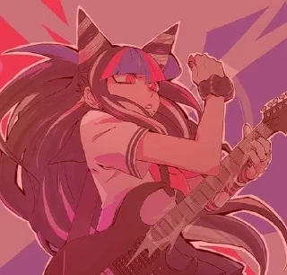 🎸 emoji 🎸 ₊𝚒𝚋𝚞𝚔𝚒🦋(!!) @junkosik Telegram sticker 7 of 45