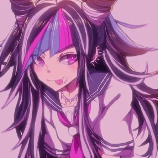 🌟 emoji Ibuki Mioda https://t.me/danga Telegram sticker 10 of 15