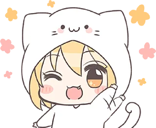 👋 emoji kigurumichan • @punipuni_stickers Telegram sticker 11 of 40