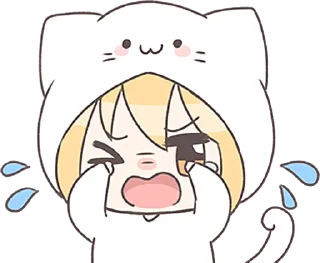 😭 emoji kigurumichan • @punipuni_stickers Telegram sticker 23 of 40