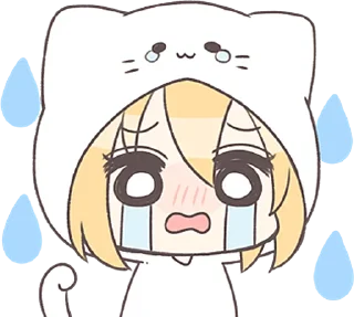 😭 emoji kigurumichan • @punipuni_stickers Telegram sticker 22 of 40