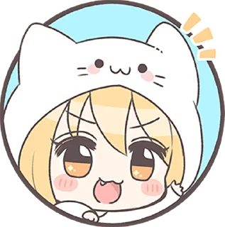 👋 emoji kigurumichan • @punipuni_stickers Telegram sticker 7 of 40