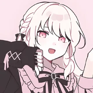🩰 emoji 𝅄 ꒰͜͡  ׅ 𓂂 ⃝ @mizukiwq  ִ𝆺𝅥𝆹𝅥 ׄ ࿚࿙  ׅ Telegram sticker 24 of 50