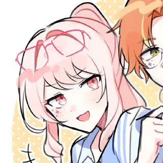 🩰 emoji 𝅄 ꒰͜͡  ׅ 𓂂 ⃝ @mizukiwq  ִ𝆺𝅥𝆹𝅥 ׄ ࿚࿙  ׅ Telegram sticker 12 of 50