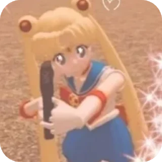 🔫 emoji Sailor_moon 🌙  🌙 Telegram sticker 1 of 33