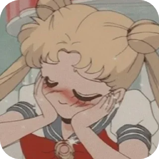 🥰 emoji Sailor_moon 🌙  🌙 Telegram sticker 21 of 33