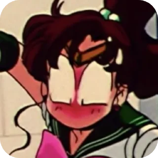 😳 emoji Sailor_moon 🌙  🌙 Telegram sticker 6 of 33