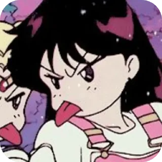 😛 emoji Sailor_moon 🌙  🌙 Telegram sticker 14 of 33