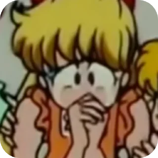 😢 emoji Sailor_moon 🌙  🌙 Telegram sticker 10 of 33