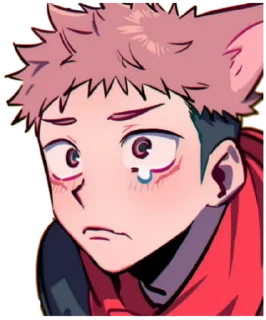 🥺 emoji JJK @JujutsuKaisenOrg / @NarutoOfficialStick Telegram sticker 4 of 120