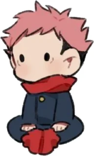 😶 emoji JJK @JujutsuKaisenOrg / @NarutoOfficialStick Telegram sticker 1 of 120