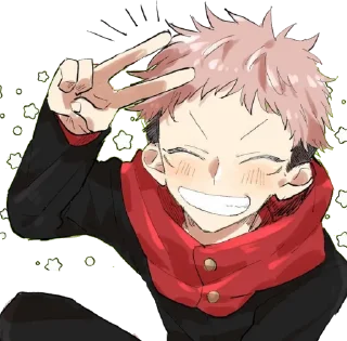 😁 emoji JJK @JujutsuKaisenOrg / @NarutoOfficialStick Telegram sticker 8 of 120
