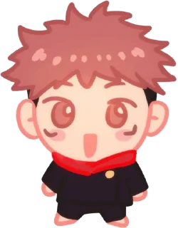 😮 emoji JJK @JujutsuKaisenOrg / @NarutoOfficialStick Telegram sticker 3 of 120