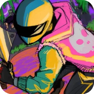 🏍 emoji Байкер стал комиком - от киточка Telegram sticker 23 of 100