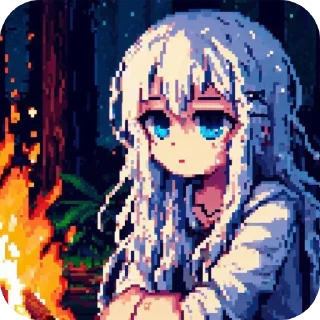 🔳 emoji Anime girls - Чаёк Telegram sticker 23 of 120