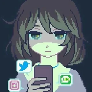 🌟 emoji Anime girls - Чаёк Telegram sticker 4 of 120