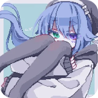 📖 emoji Anime girls - Чаёк Telegram sticker 22 of 120