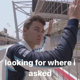 Sticker from F1