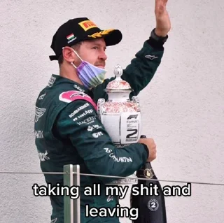 Sticker from F1