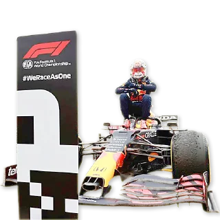 Sticker from F1