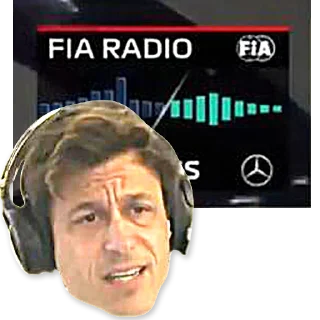 Sticker from F1