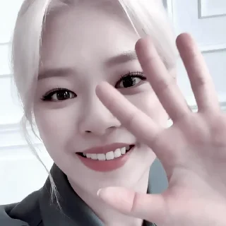 👄 emoji #𝐦𝐨𝐨𝐝: jeongyeon ;: by @paradismaudit Telegram sticker 7 of 40