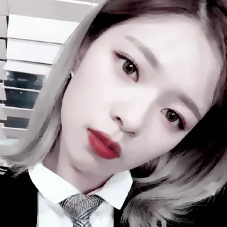 👄 emoji #𝐦𝐨𝐨𝐝: jeongyeon ;: by @paradismaudit Telegram sticker 12 of 40