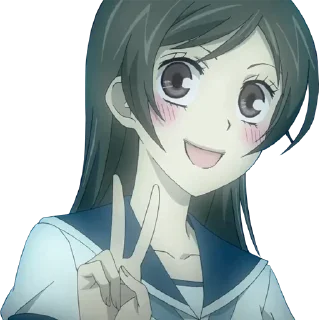 ✌ emoji Очень приятно, бог @animehelpq Telegram sticker 20 of 41