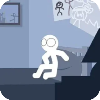 Sticker from Stickman Sleeptalk @SubSticks
