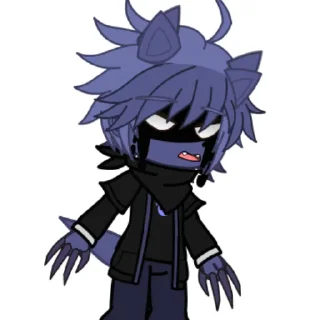 🧸 emoji 🖤Shadow the Hedgehog💜 @juliaAmyRoze Telegram sticker 18 of 79