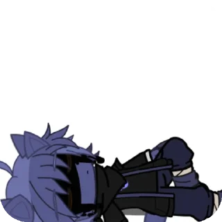 👍 emoji 🖤Shadow the Hedgehog💜 @juliaAmyRoze Telegram sticker 14 of 79