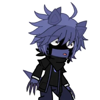 🧸 emoji 🖤Shadow the Hedgehog💜 @juliaAmyRoze Telegram sticker 22 of 79