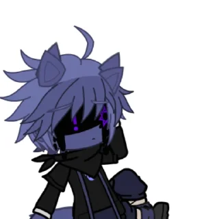 🧸 emoji 🖤Shadow the Hedgehog💜 @juliaAmyRoze Telegram sticker 13 of 79