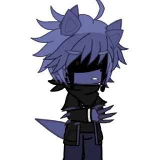 🧸 emoji 🖤Shadow the Hedgehog💜 @juliaAmyRoze Telegram sticker 7 of 79