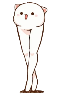 🙃 emoji Peach Cat 4 @pikline Telegram sticker 23 of 82