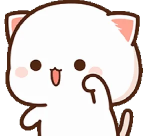 ☺️ emoji Peach Cat 4 @pikline Telegram sticker 5 of 82