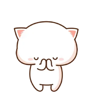 😘 emoji Peach Cat 4 @pikline Telegram sticker 9 of 82