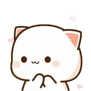 😉 emoji Peach Cat 4 @pikline Telegram sticker 6 of 82