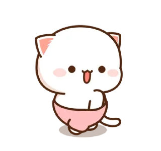 👖 emoji Peach Cat 4 @pikline Telegram sticker 22 of 82