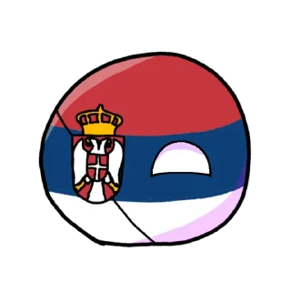Sticker from Сербия Болл