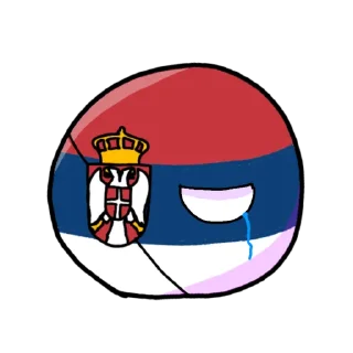 Sticker from Сербия Болл