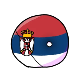 Sticker from Сербия Болл