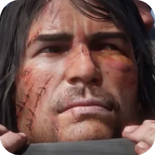 😐 emoji Mr.Marston from @MaxMiltonn > @TgEmojis_bot Telegram sticker 6 of 37