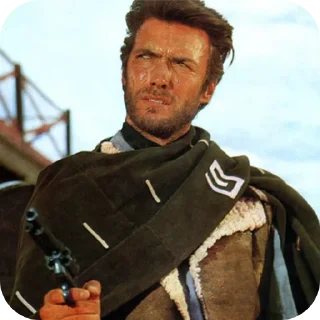 Sticker from Clint Eastwood / from @MaxMiltonn @TgEmojis_bot