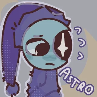 🌟 emoji Astro - Dandy world! Telegram sticker 9 of 116