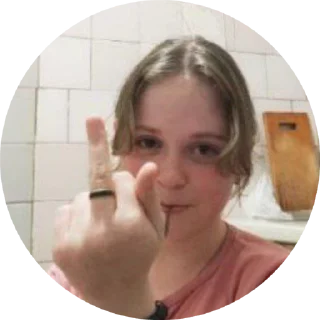 🖕 emoji we eat rusian babies every day Telegram sticker 21 of 50