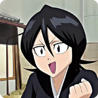 🥳 emoji Рукия (Лизичьь) Telegram sticker 18 of 50