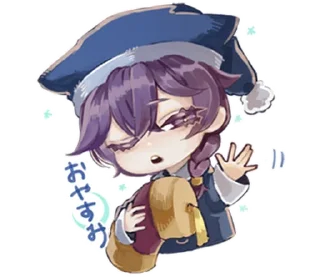 Sticker from ꒰  ྀི◞ ◟ ꒱  @mewsticks  ܀ ⊹ ˚